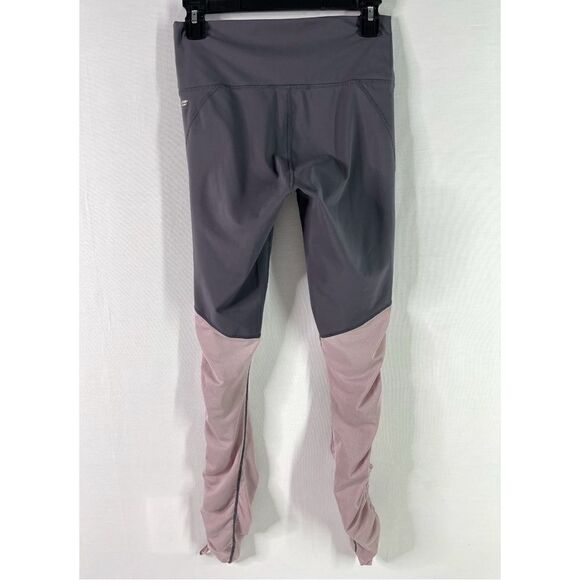 Fabletics Tall Cashel Foldover PureLuxe Leggings (Iron/Dusty Rose) - Medium Tall - Picture 4 of 12
